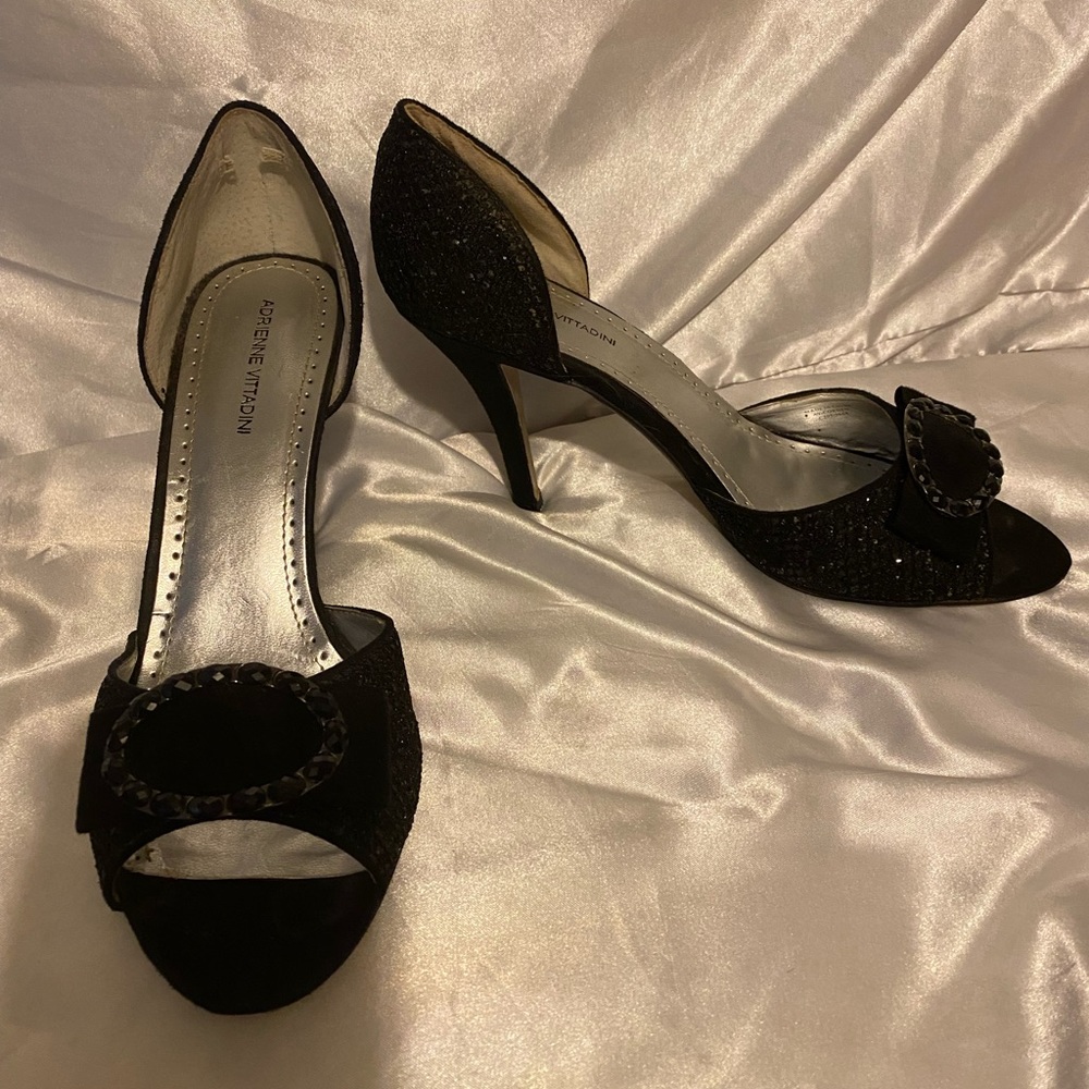 Adrienne Vittadini peep toe pumps